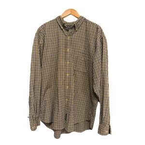 Mens Size Medium Checkered Abercrombie And Fitch Shirt 100% Cotton